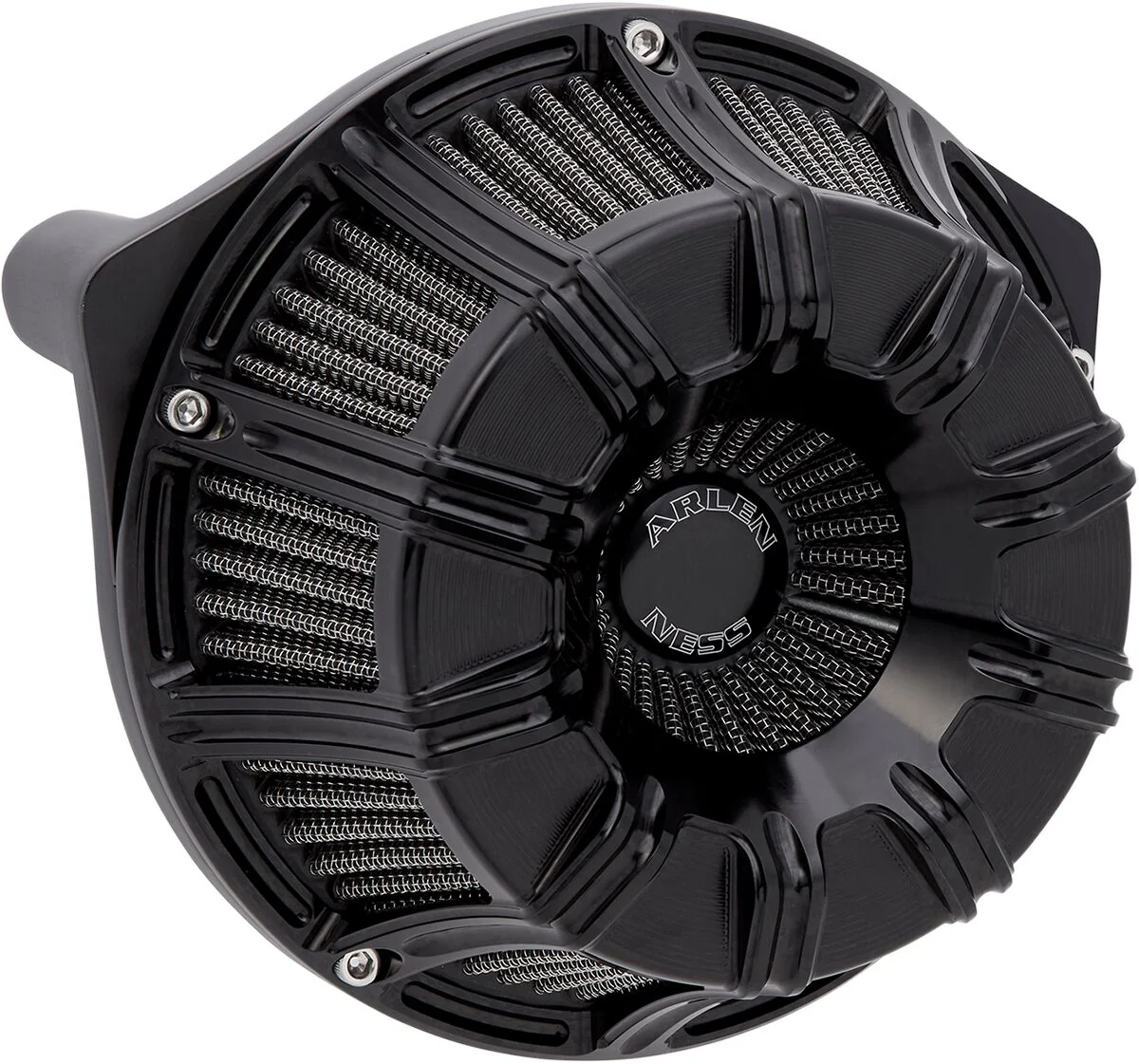 ARLEN NESS Filtre à air Inverted 10-Gauge Noir - Softail 18-24 / Touring 17-24 (Hors VVT)