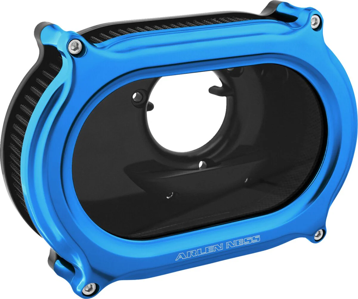 ARLEN NESS Filtre à air Stage 2 Method™ Bleu - Softail 18-24 / Touring 17-24 (Hors VVT)