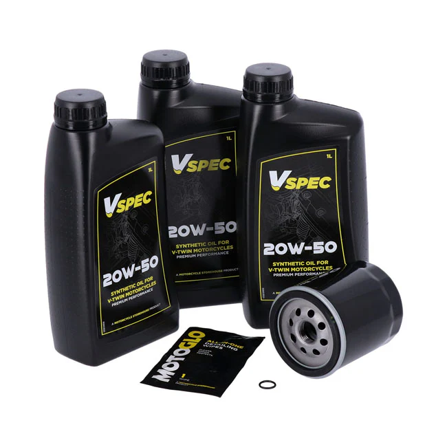 KIT VIDANGE MOTEUR - FXR / DYNA - Huile Vspec 20w-50 - Harley-Davidson - Image 4