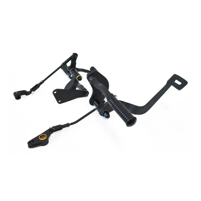 MCS Commandes avancées Sportster 86-22 - Noir / Chrome - Image 4