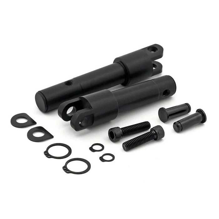 MCS - Kit conversion repose-pieds pour Forty eight et seventy two - Noir / Chrome - Image 2