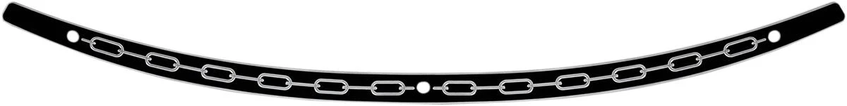 MEMPHIS SHADES Bandeau de pare-brise - Touring 14+ - Noir design chaine