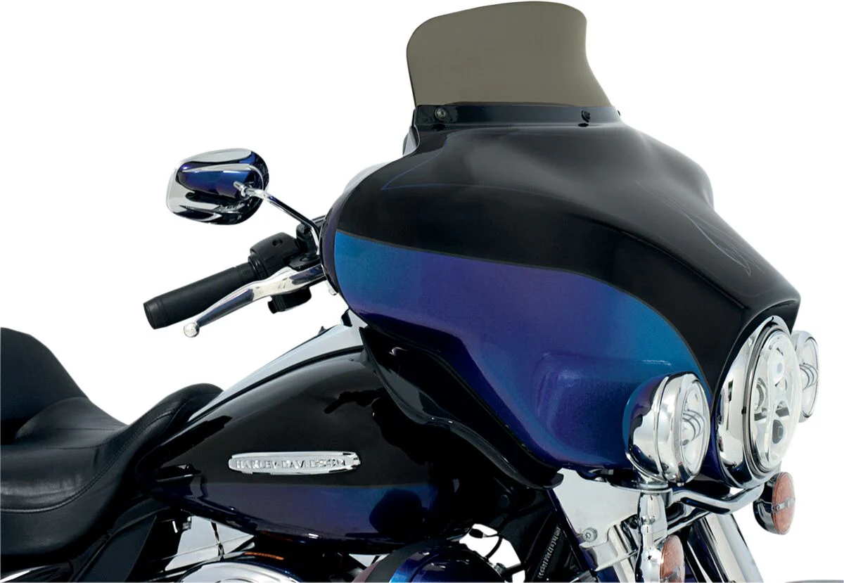 MEMPHIS SHADES - Bulle courbée Touring 99-13 - 3"/5"/6.5"/9" - Smoke / Dark Smoke