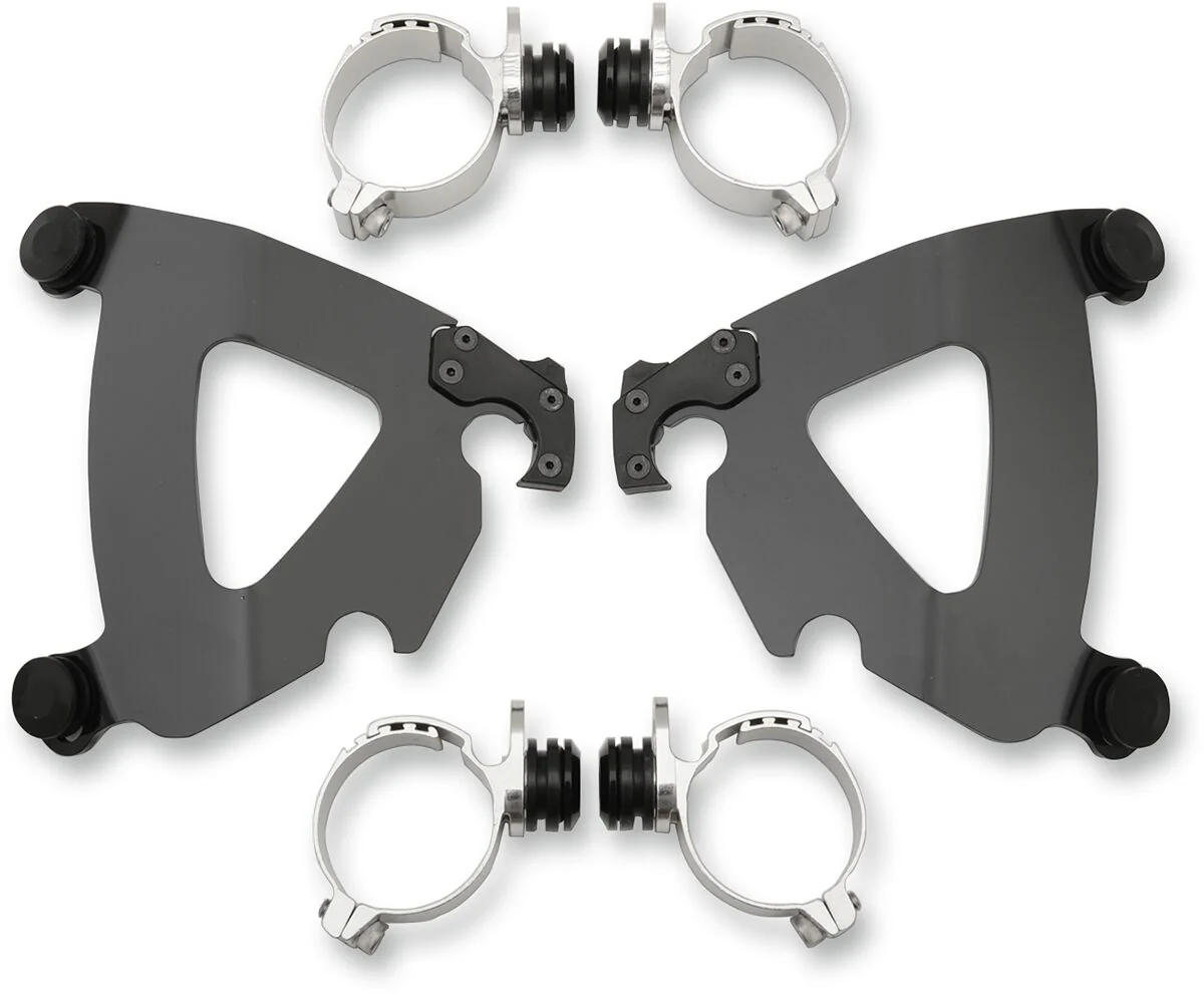 MEMPHIS SHADES Kit de fixation rapide amovible Road Warrior - Dyna 07-17 / Breakout 13-17