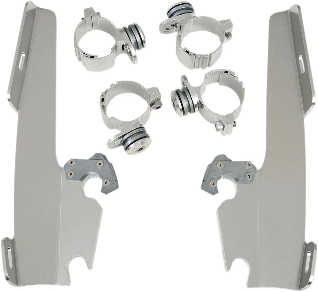 MEMPHIS SHADES Kit de montage complet pour pare-brise Trigger-Lock Fats/Slim - Sportster / Fxr / Dyna