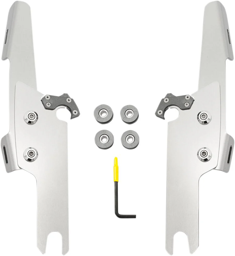 MEMPHIS SHADES Kit de montage complet pour pare-brise Trigger-Lock Fats/Slim