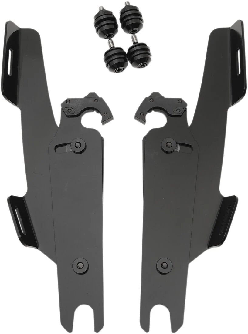 MEMPHIS SHADES Kit de montage complet pour pare-brise Trigger-Lock Fats/Slim - Fat boy 18+