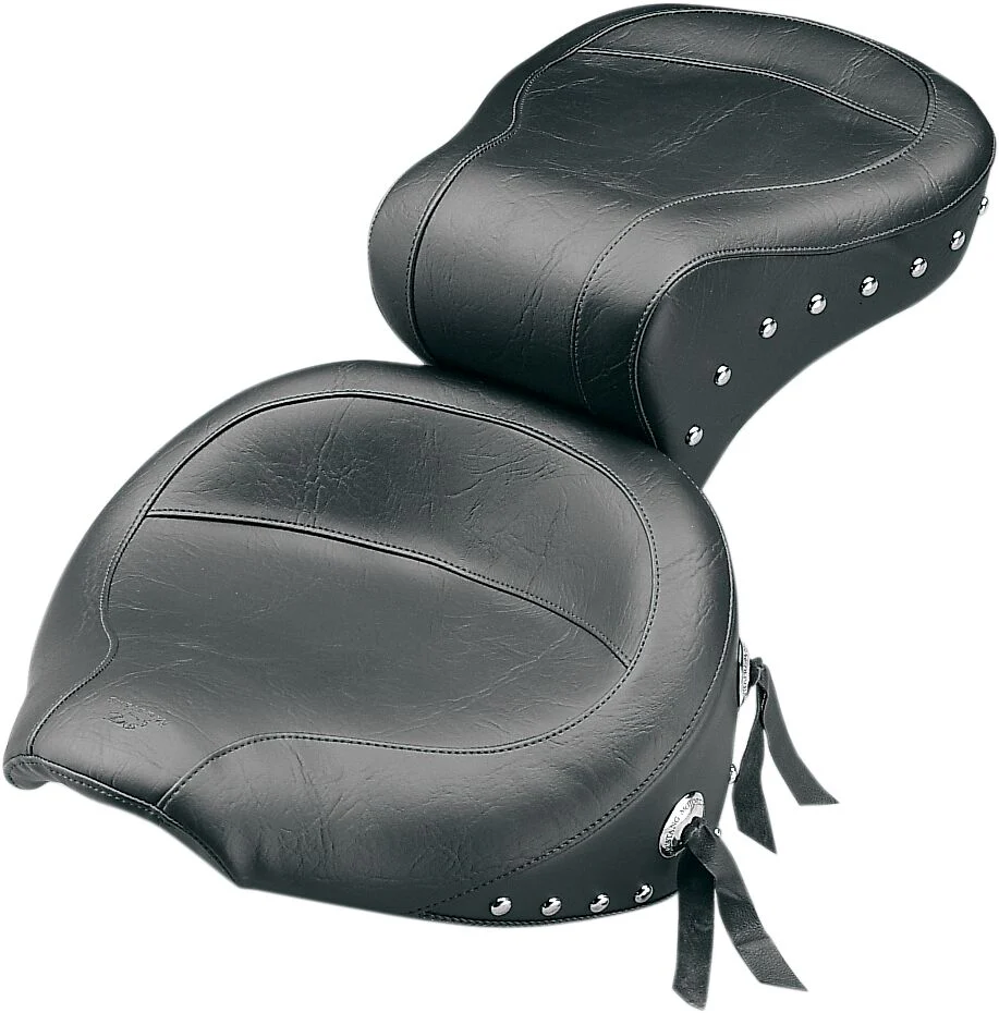 MUSTANG Selle 2 places cloutée - Softail 85-99