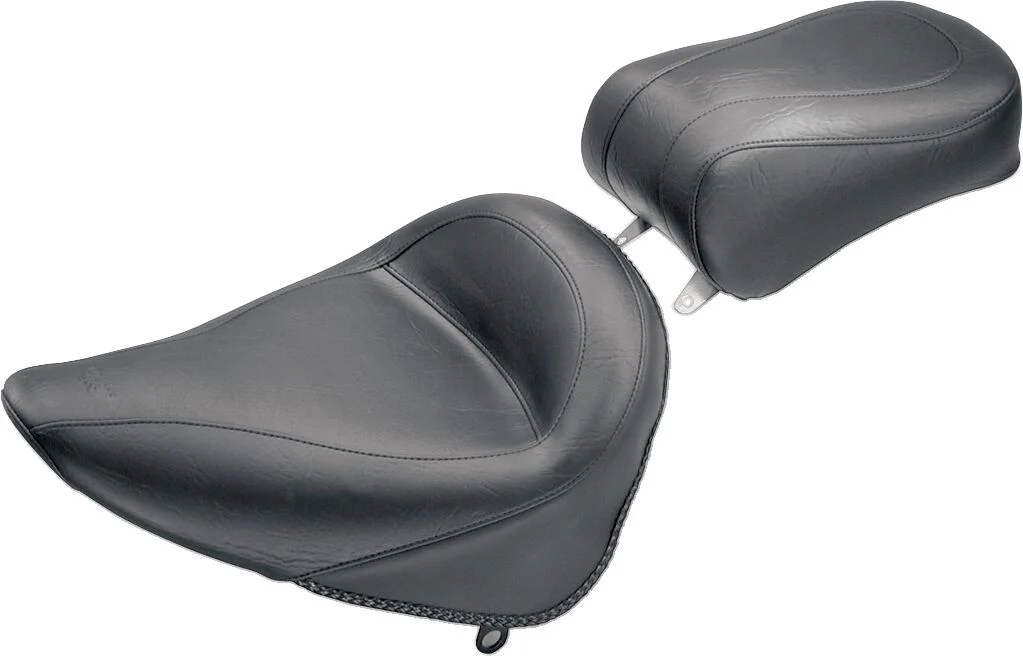 MUSTANG Selle solo conducteur en vinyle - Softail 00-06 - Image 4