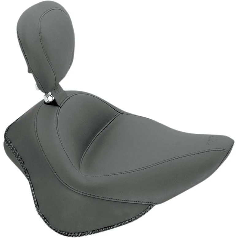 MUSTANG Selle solo large avec dossier amovible