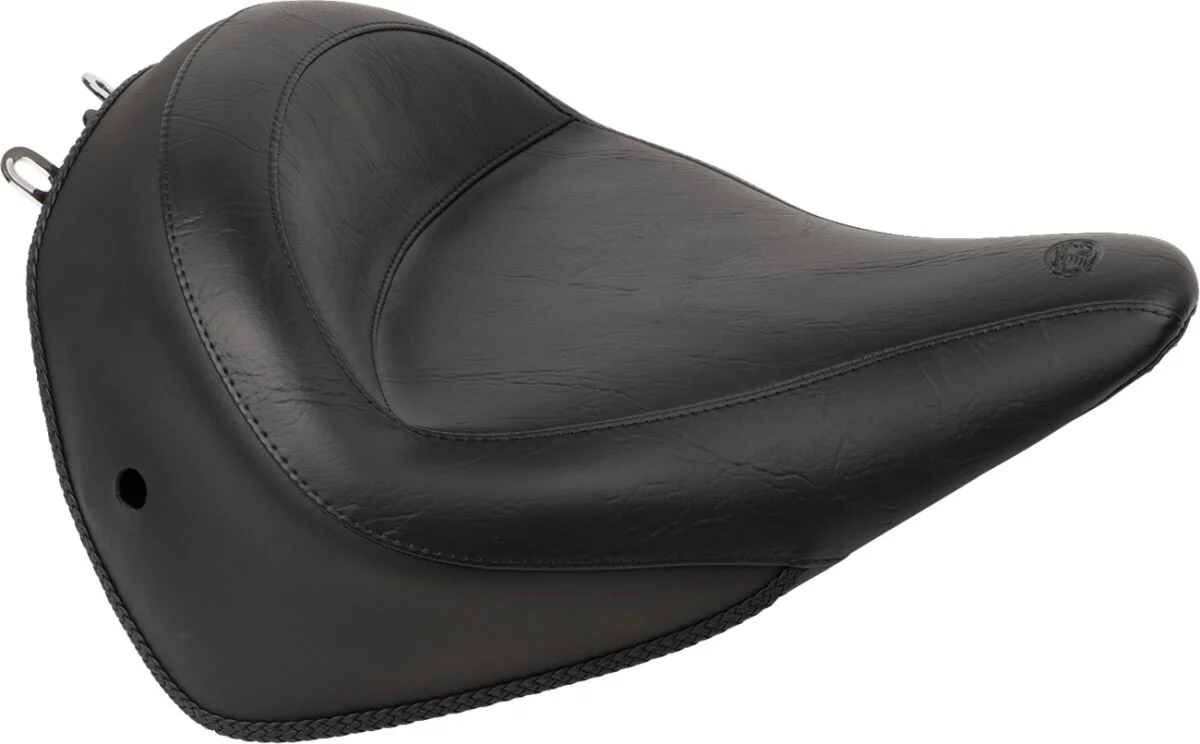 MUSTANG Selle solo large vintage en vinyle