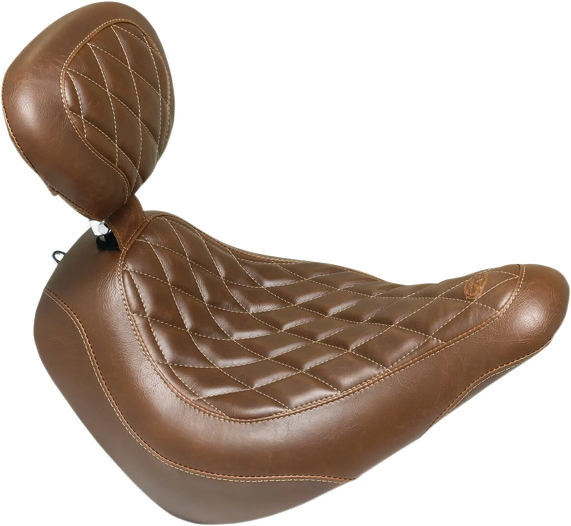 MUSTANG Selle solo Wide Tripper™ diamond dosseret - Sport glide / Low rider 18+