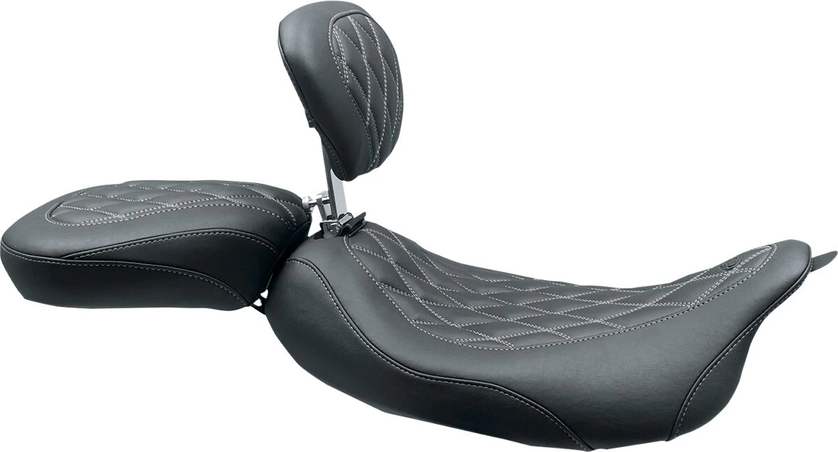 MUSTANG Selle solo Wide Tripper™ avec dossier pilote amovible - Image 2