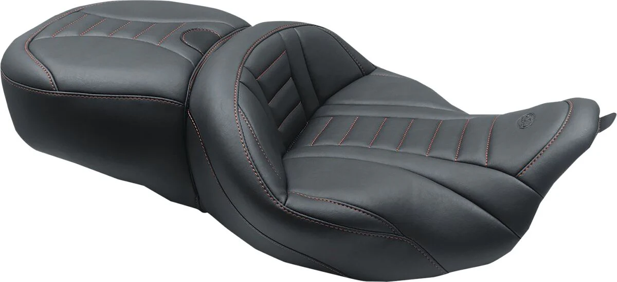 MUSTANG Selle Touring Deluxe monobloc avec dosseret amovible