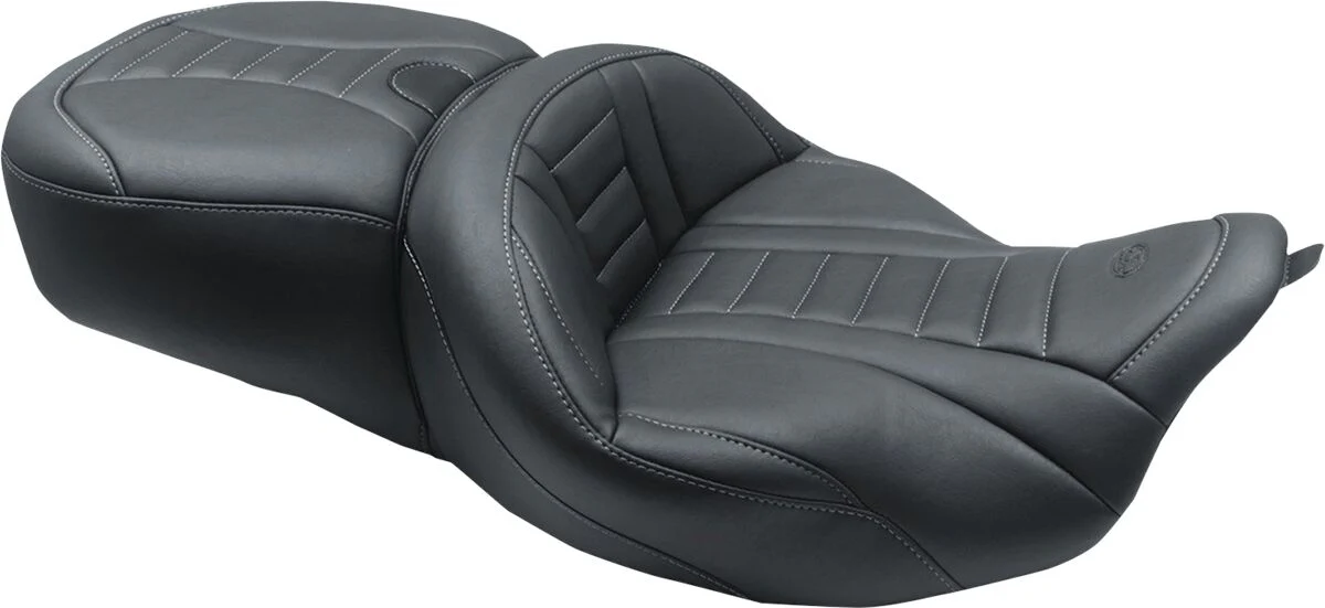 MUSTANG Selle Touring Deluxe monobloc avec dosseret amovible