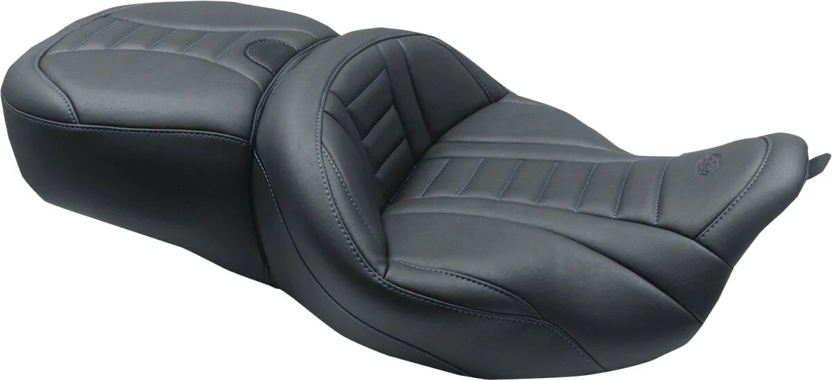 MUSTANG Selle Touring Deluxe monobloc avec dosseret amovible