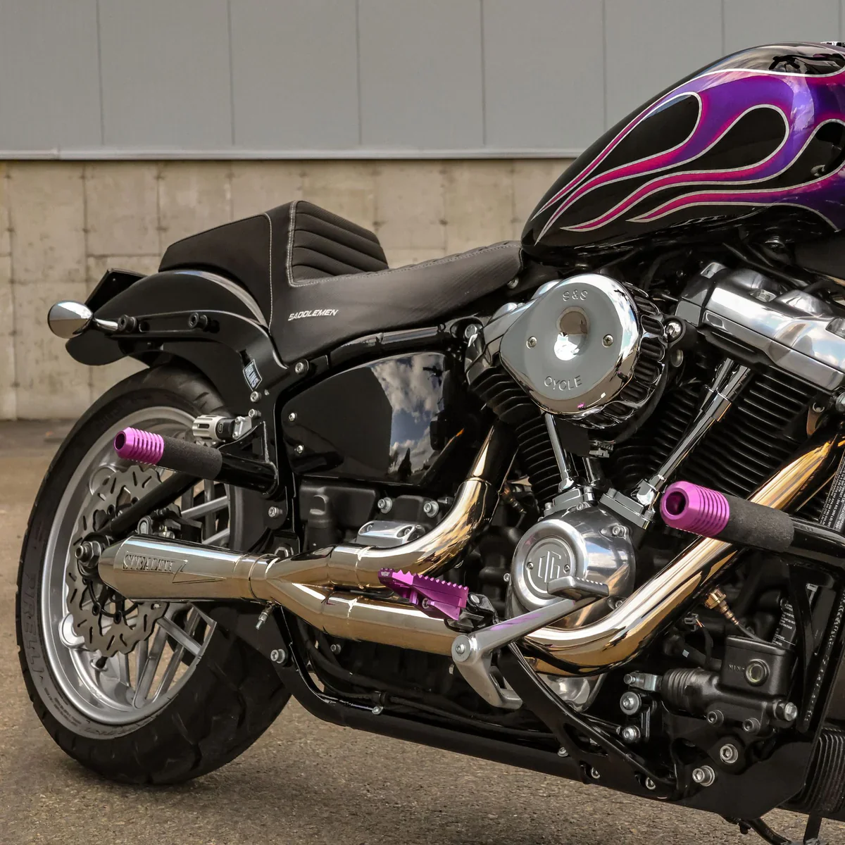 ORIGINAL GARAGE - Crash bar arrière Softail M8 - Harley Davidson - Image 7