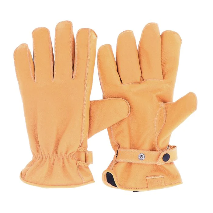 ROEG - Gant moto  - jaune - Homologué
