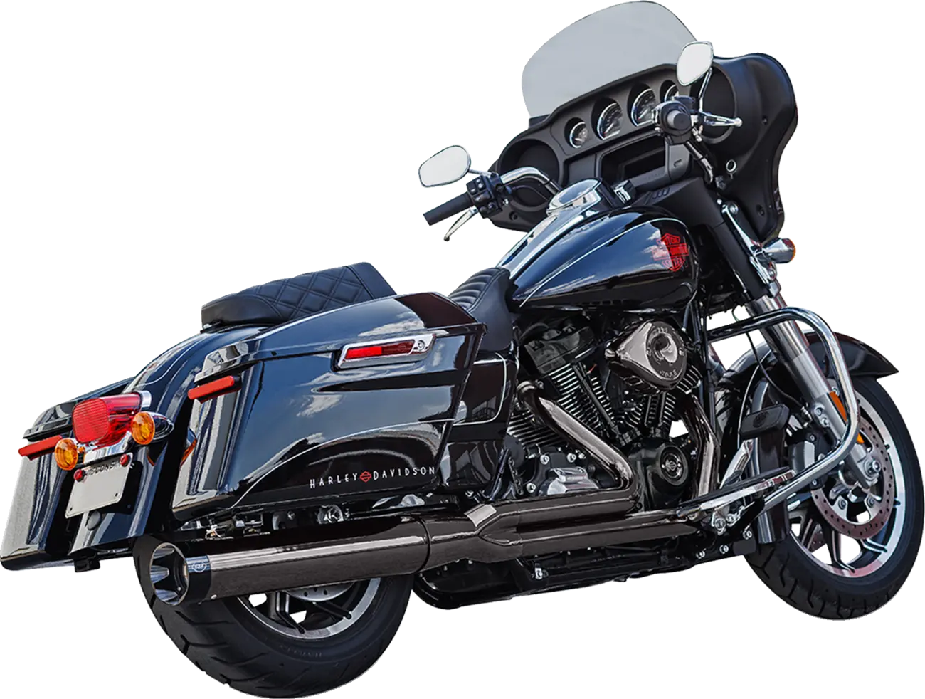 S&S - Echappement Sidewinder 50 states - Touring 17+ Lava chrome - Image 3