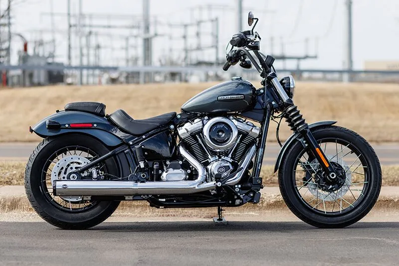 S&S - Silencieux grand national - Softail street bob / Low rider s/ST / Heritage classic 2025+ - Noir ou chrome - Image 3