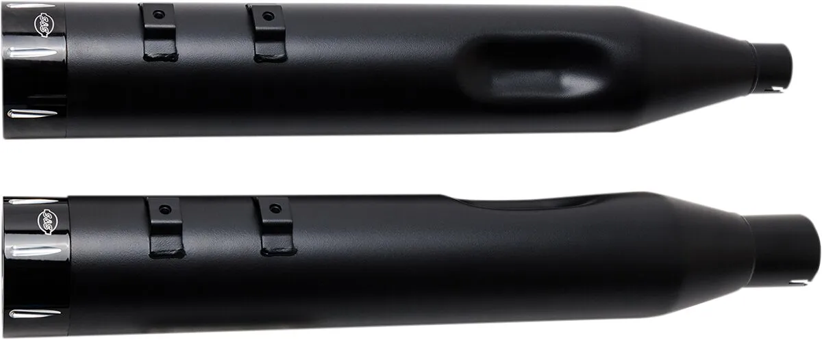 S&S - Silencieux MK45 performance - Embout Tracer black/machined - Touring 17-24 - Noir - Image 2