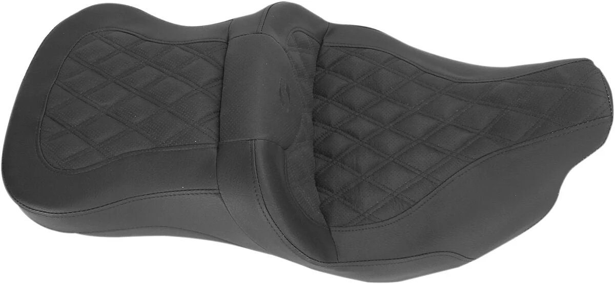 SADDLEMEN Selle chauffante Roadsofa à surpiqûres losange - Image 4