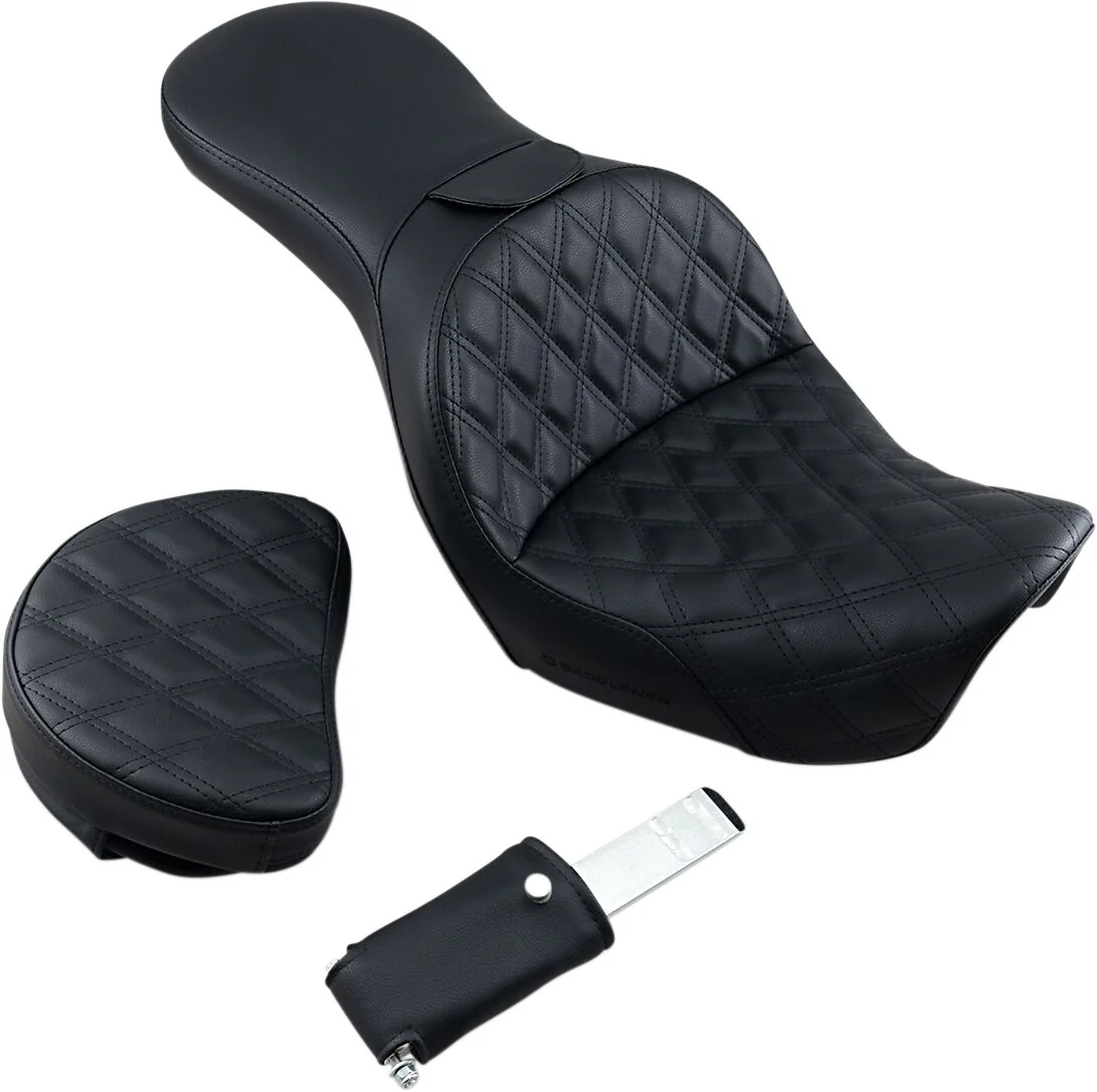 SADDLEMEN Selle Explorer LS - Dyna 06-17 - Avec dosseret - Image 2