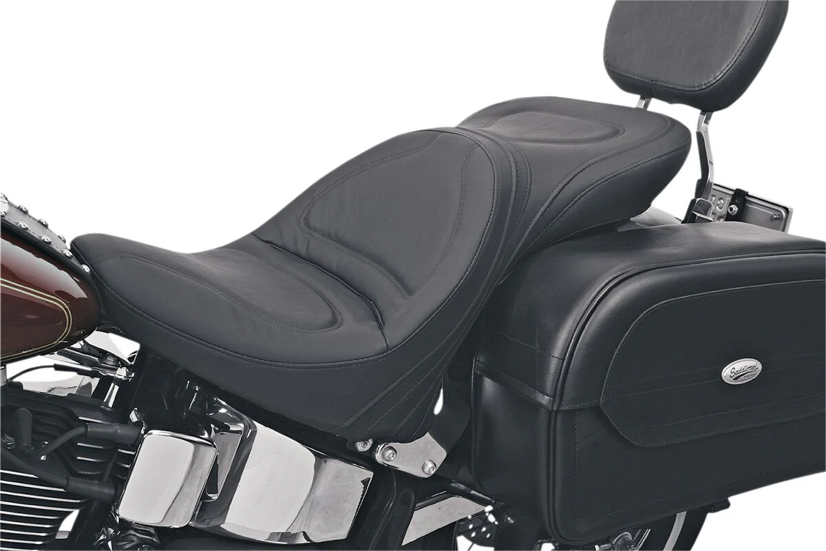 SADDLEMEN Selle Explorer - Softail 00-06 - noir