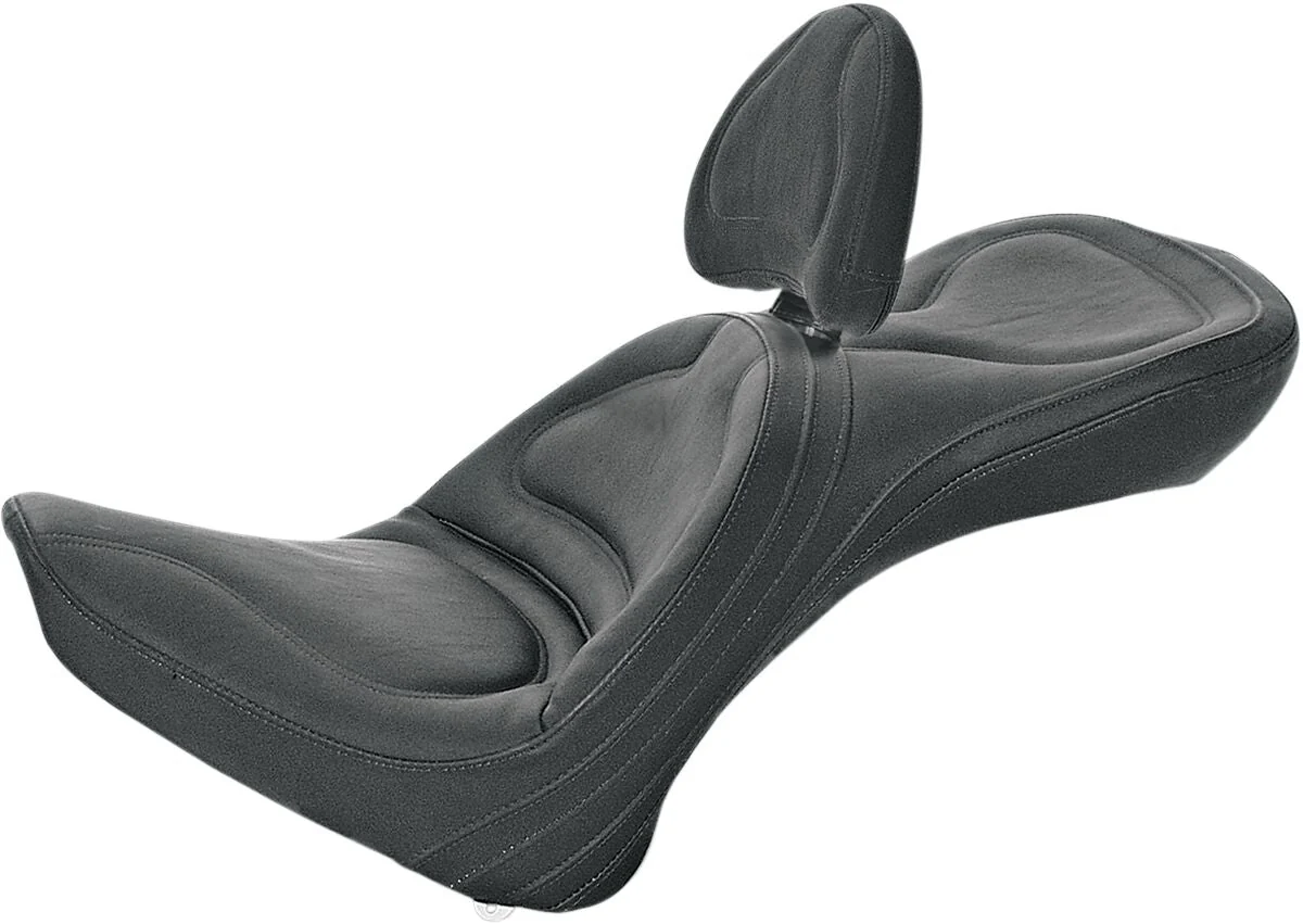 SADDLEMEN Selle Explorer avec dosseret - Softail 00-06