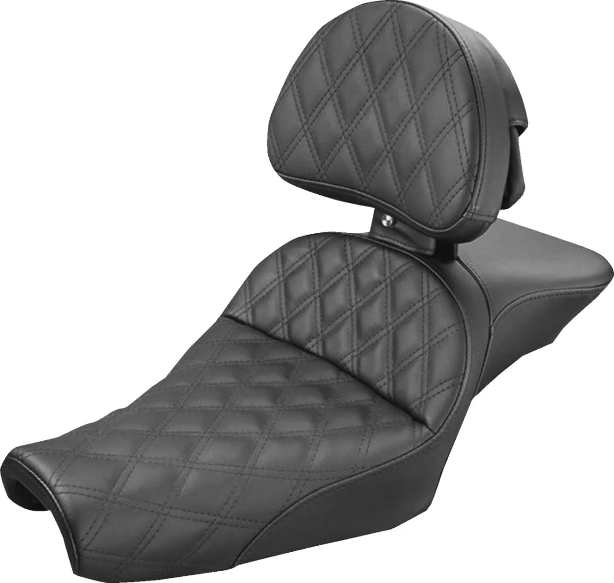 SADDLEMEN Selle Explorer diamond conducteur - Sportster 04+ - réservoir 12 litres