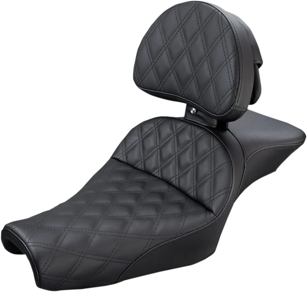 SADDLEMEN Selle Explorer diamond conducteur - Sportster 04+ - réservoir 12 litres - Image 2