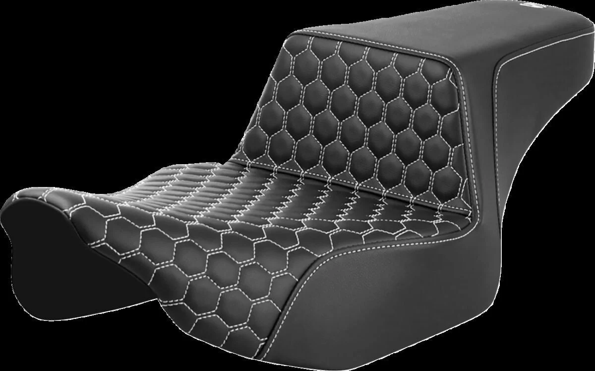 SADDLEMEN Selle Step-Up Honeycomb - blanc