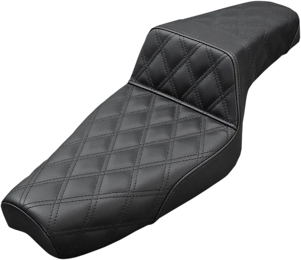 SADDLEMEN Selle Step-Up diamond - Sportster 04+ -réservoir 17 litres