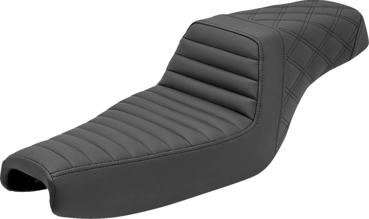 SADDLEMEN Selle Step-Up - Sportster 04+ - réservoir 12 litres - Forty eight