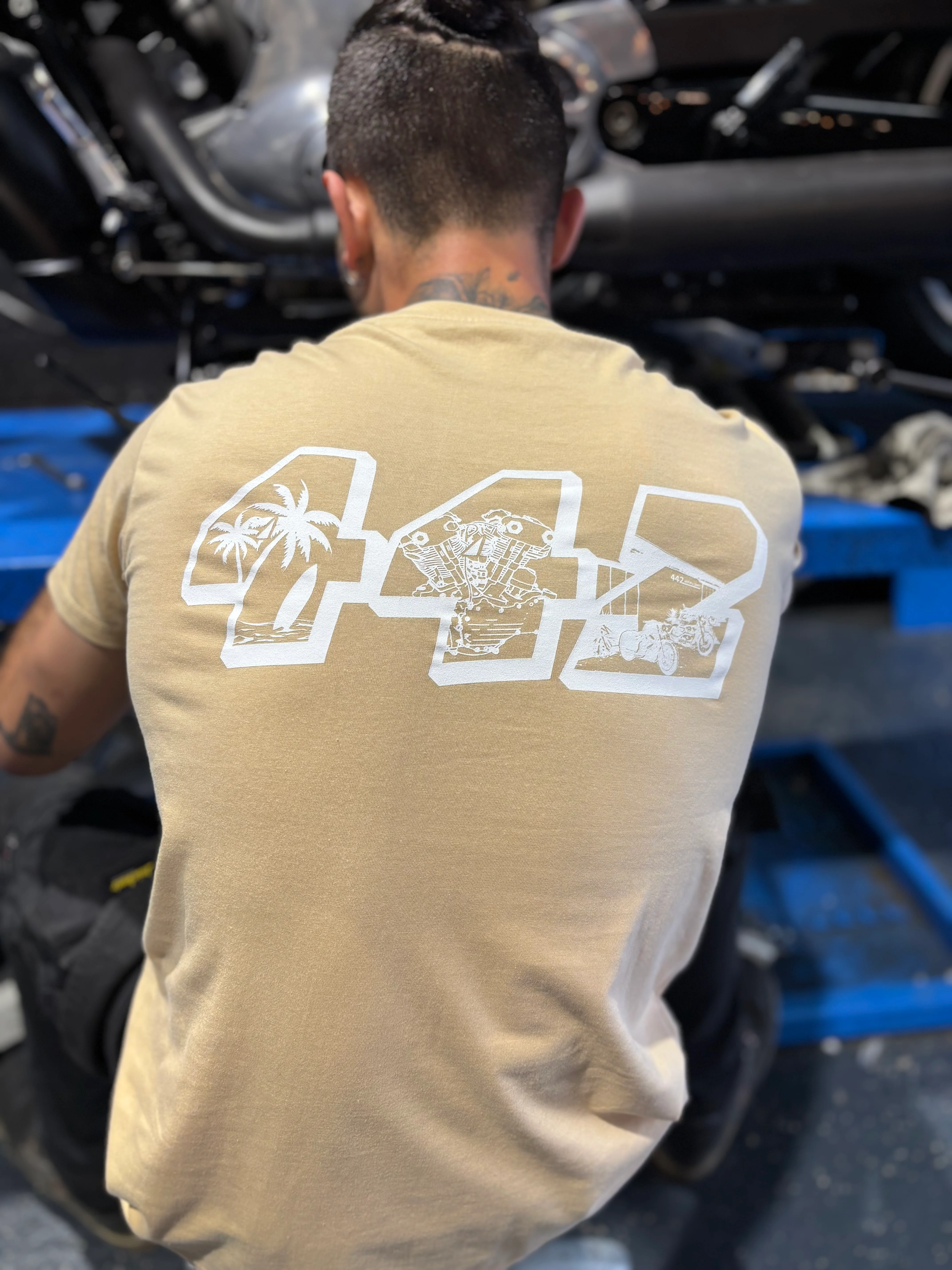 T-shirt 442 sable - Image 3