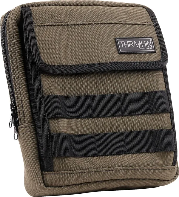 THRASHIN - Sacoche de guidon SLIM - olive