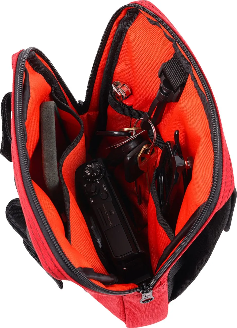 THRASHIN - Sacoche de guidon SLIM - rouge - Image 2