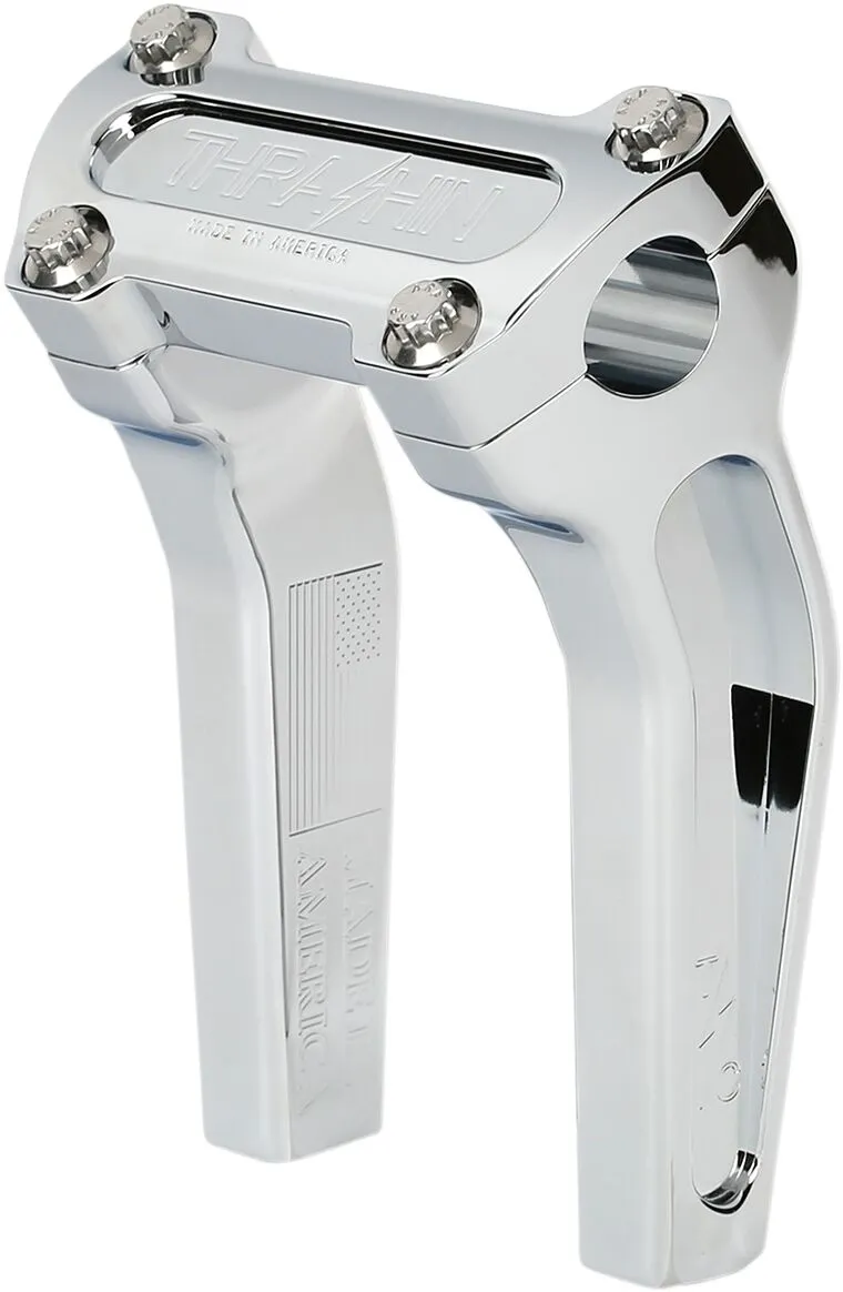 THRASHIN SUPPLY Riser pullback - 6.5" / 9.5" - chrome / noir - Pince fermé / pince compteur M8 - Image 11