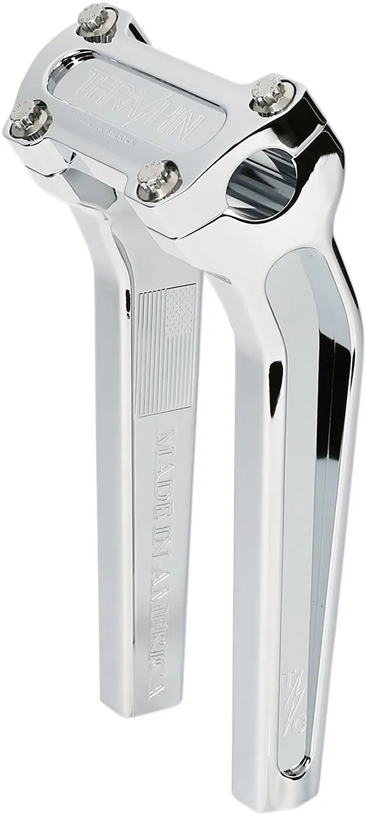 THRASHIN SUPPLY Riser pullback - 6.5" / 9.5" - chrome / noir - Pince fermé / pince compteur M8 - Image 15