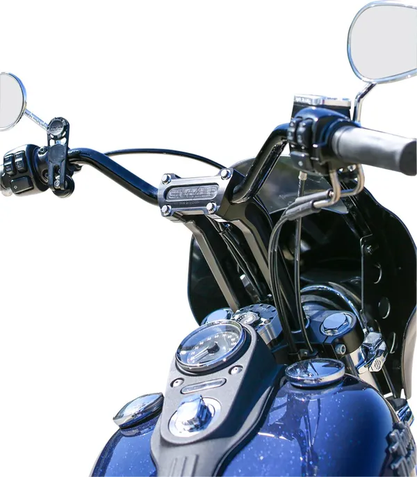 THRASHIN SUPPLY Riser pullback - 6.5" / 9.5" - chrome / noir - Pince fermé / pince compteur M8 - Image 4