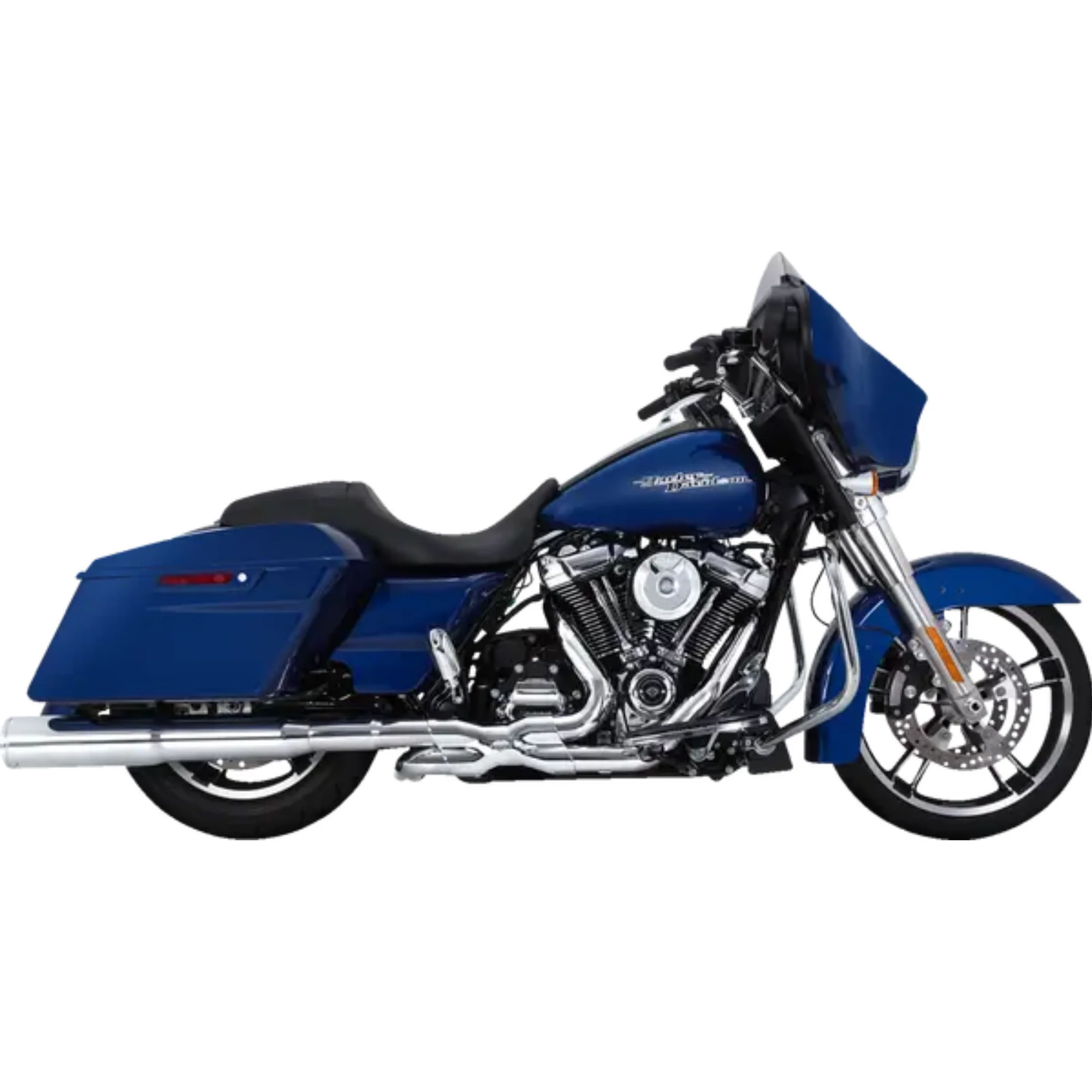 VANCE & HINES - Collecteur d'échappement Power Duals PCX - Touring 17+ - Chrome ou Noir - Image 4