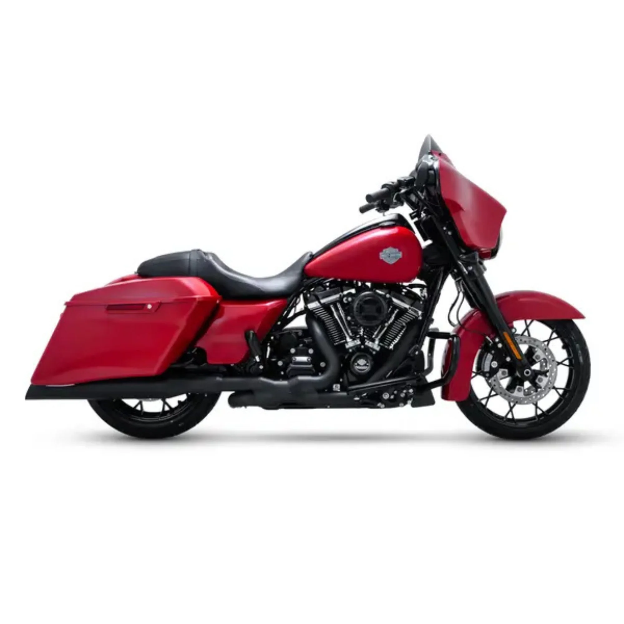 VANCE & HINES - Collecteur d'échappement Power Duals PCX - Touring 17+ - Chrome ou Noir - Image 6