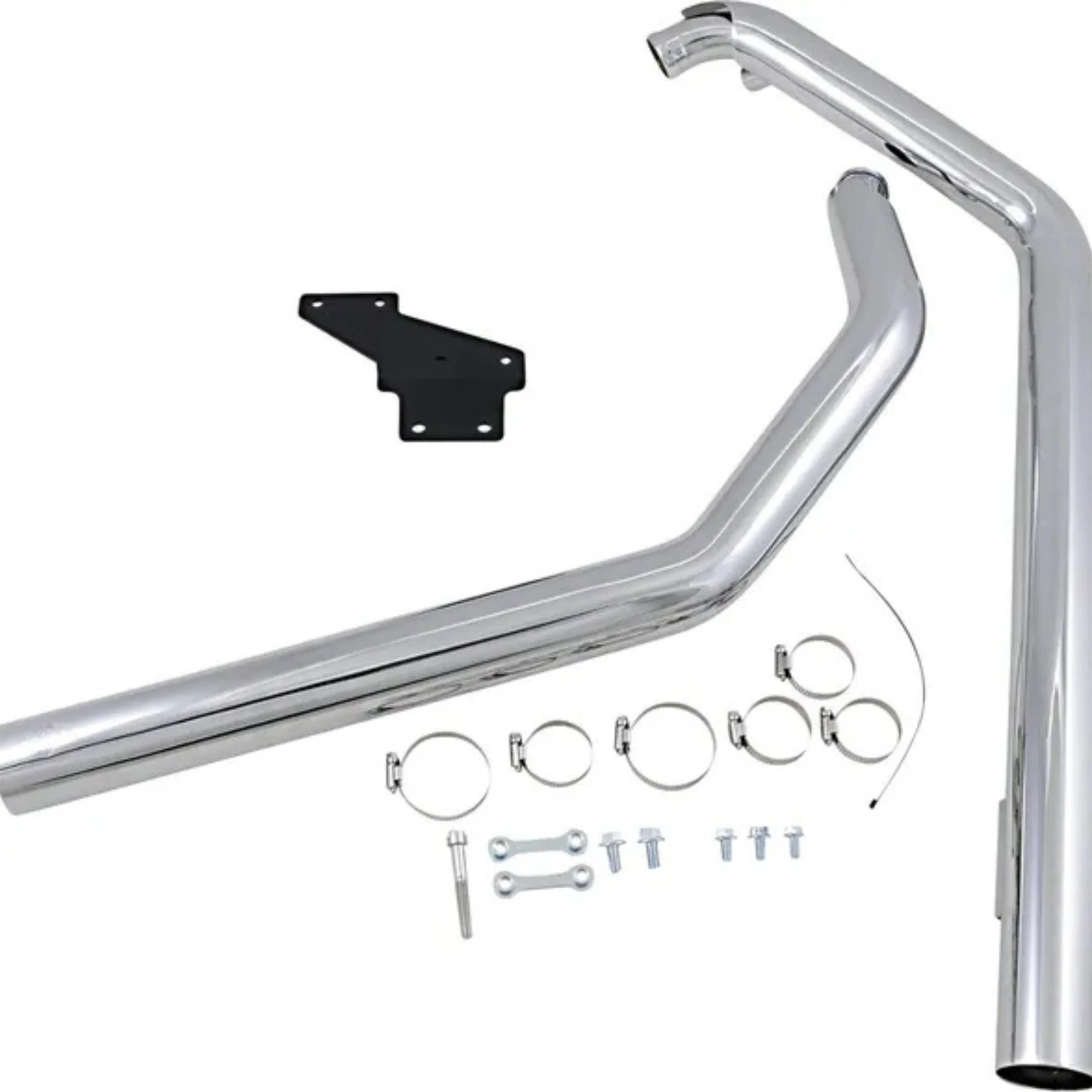 VANCE & HINES - Echappement 2 en 2 Straightshots - Softail 86-08 - Chrome - Image 2