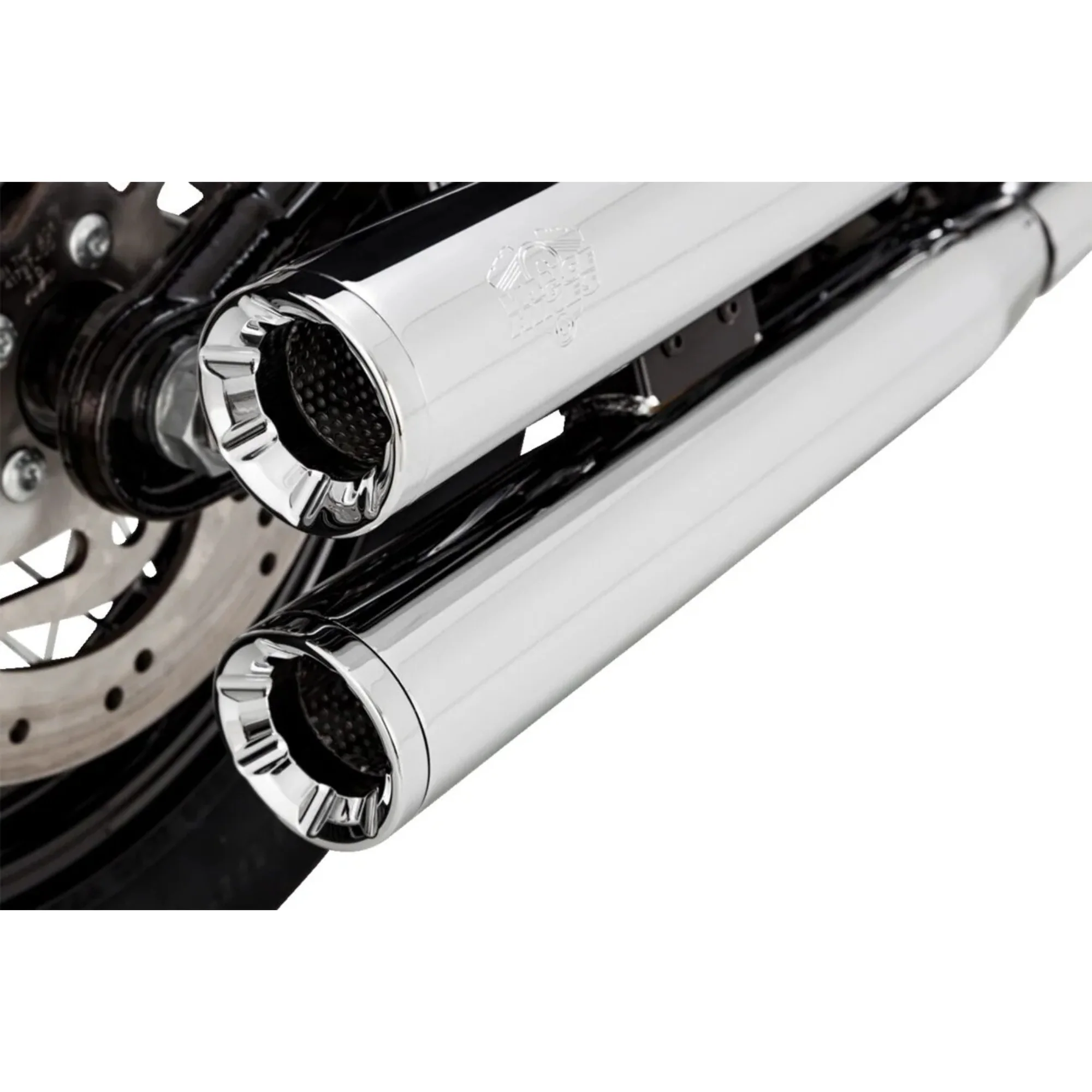 VANCE & HINES - Silencieux 3" Eliminator 300 PCX - Softail 18-24 Chrome ou Noir - Image 2