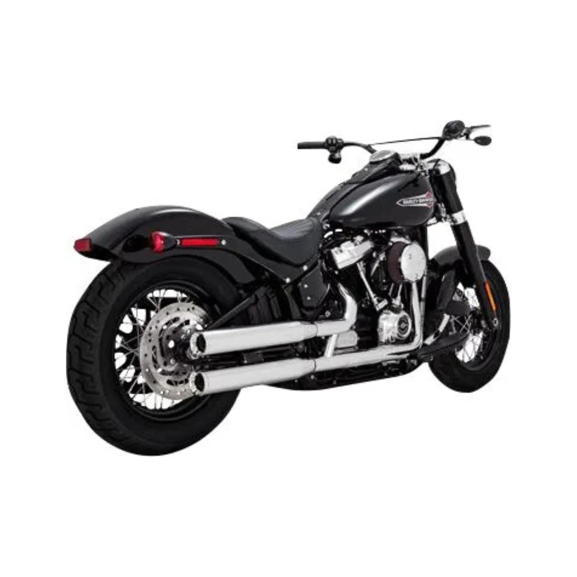 VANCE & HINES - Silencieux 3" Eliminator 300 PCX - Softail 18-24 Chrome ou Noir - Image 5