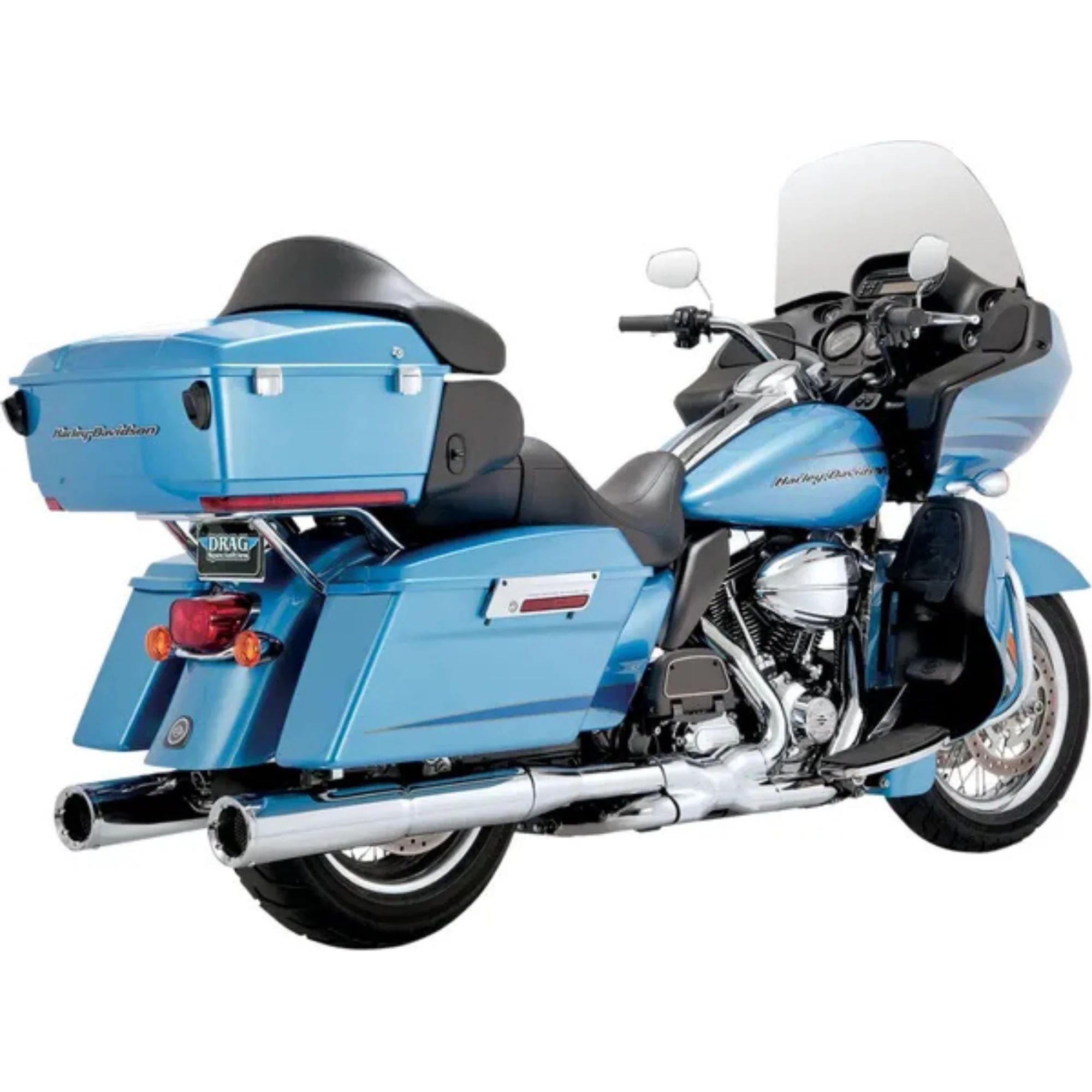 VANCE & HINES - Silencieux 4.5" HI-Output - Touring 95-16 Chrome - Image 2