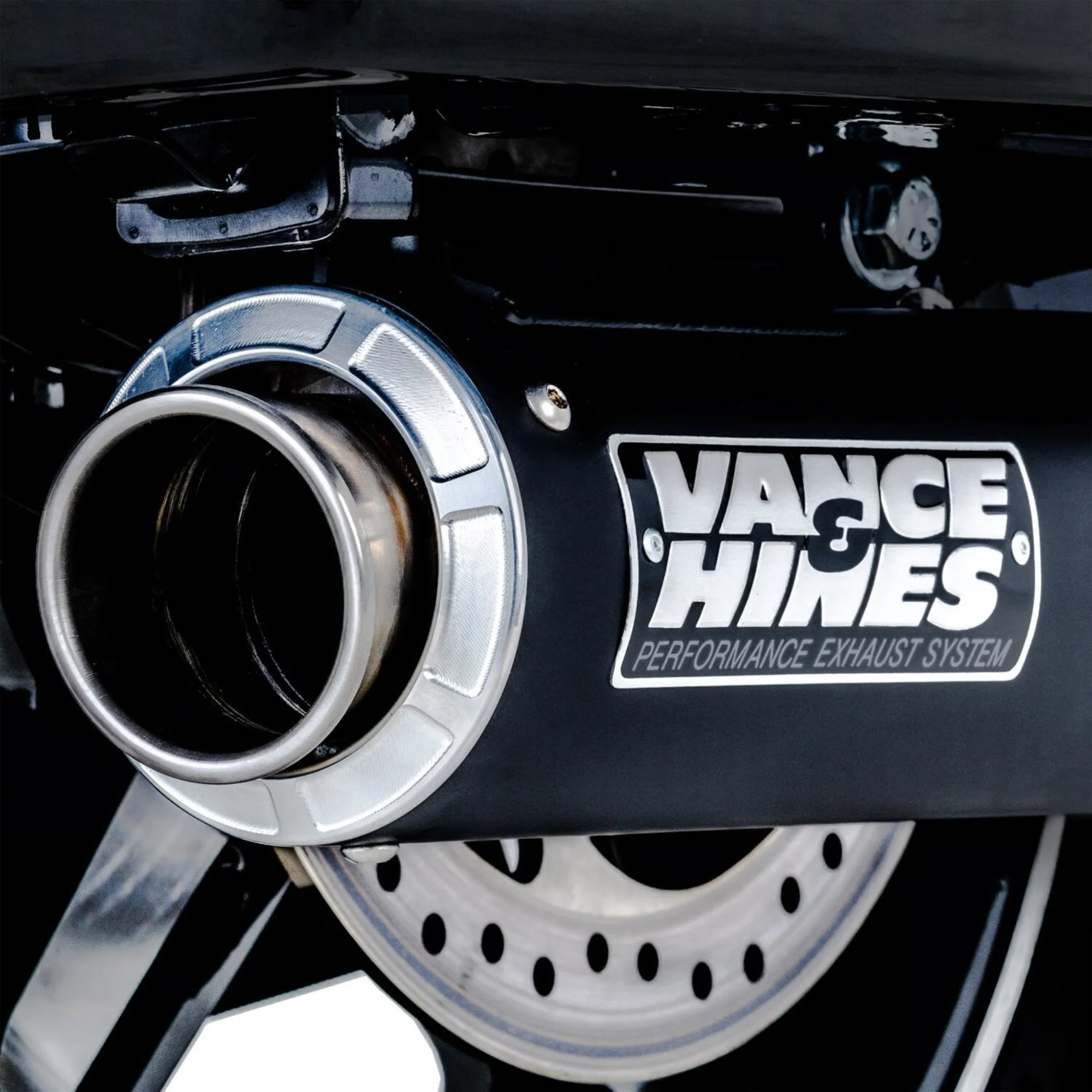 VANCE & HINES - Silencieux 4" Supersport - Touring 17+ Chrome ou Noir - Image 5