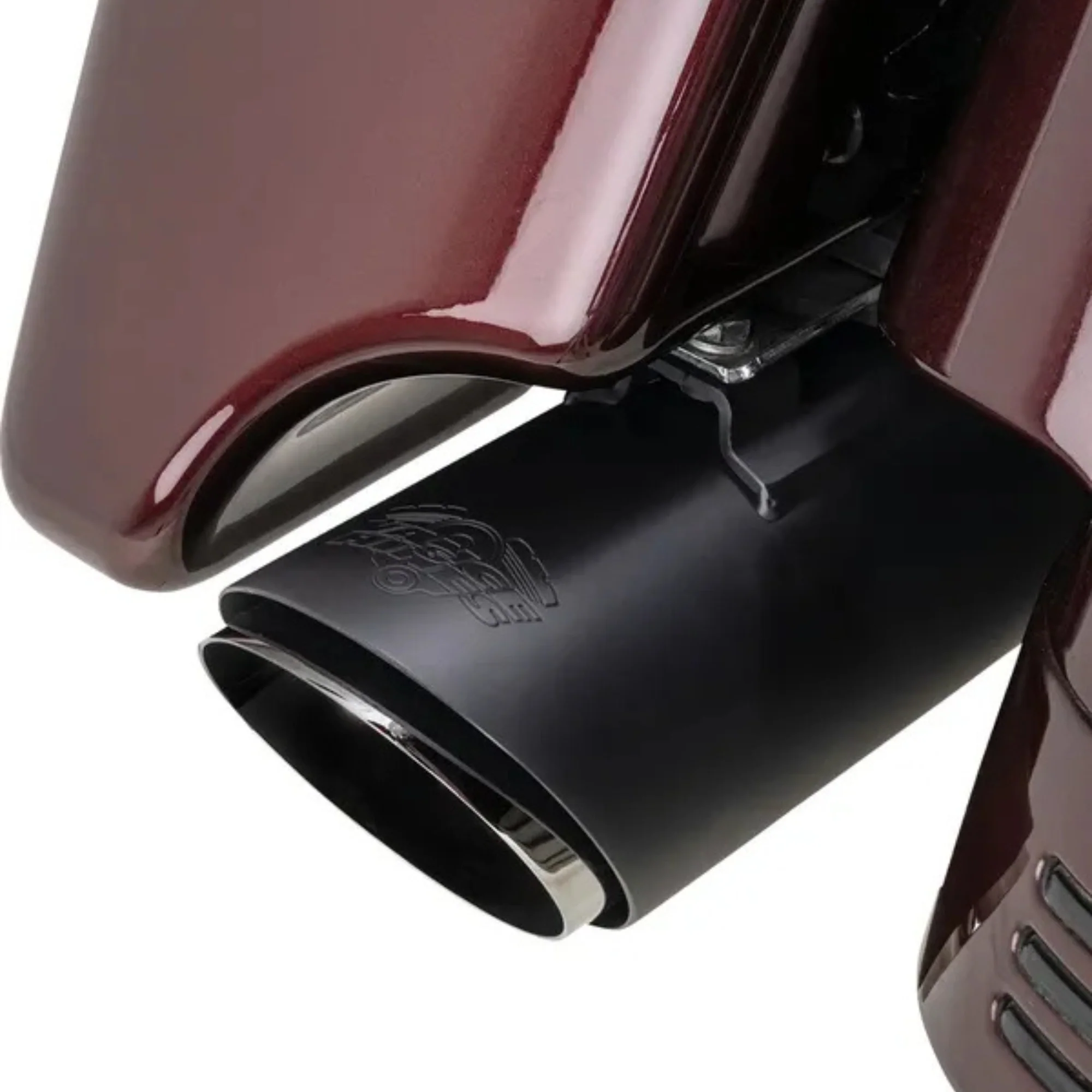 VANCE & HINES - Silencieux 4" Twin Slash - Touring 17+ Noir ou Chrome - Image 3