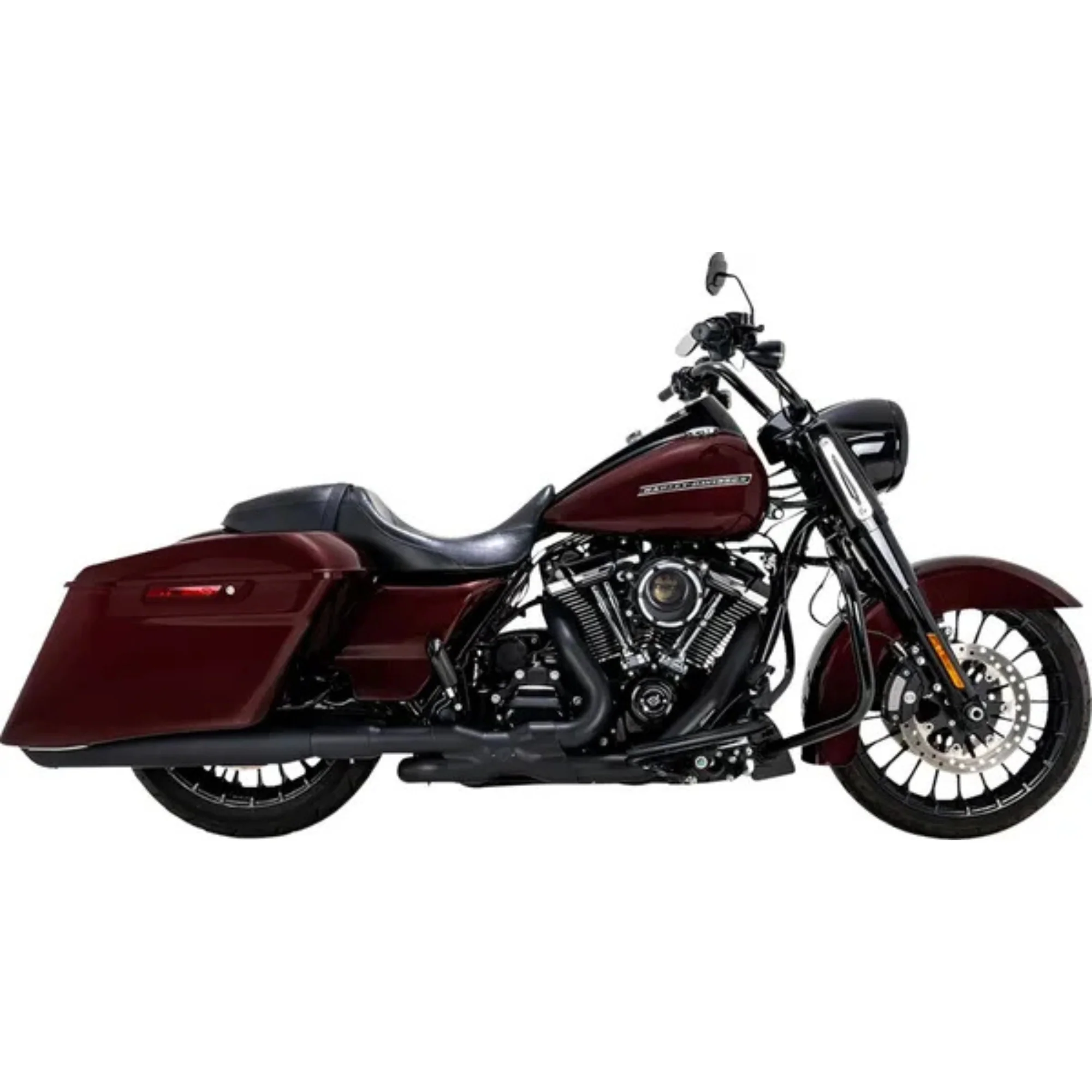 VANCE & HINES - Silencieux 4" Twin Slash - Touring 17+ Noir ou Chrome - Image 5