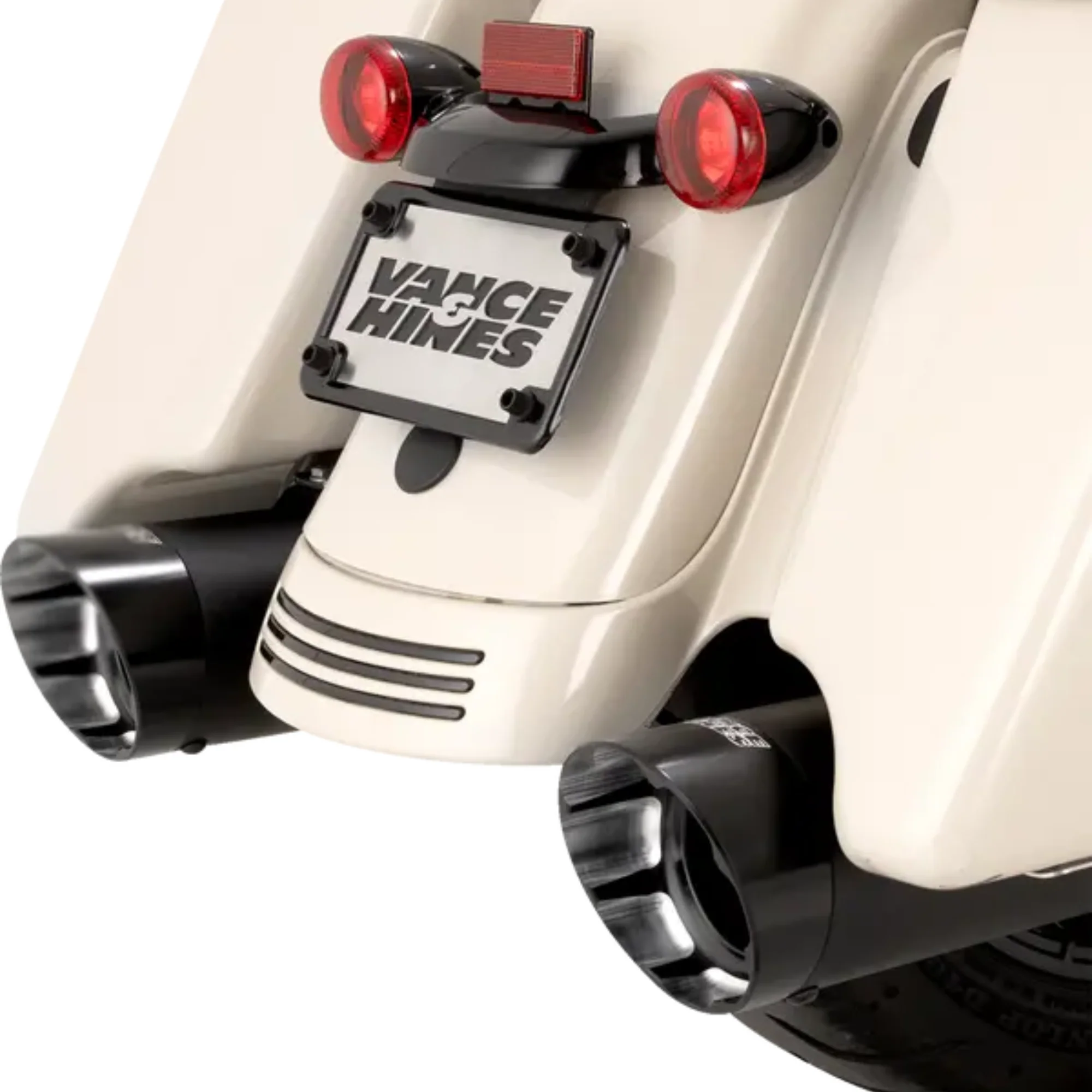 VANCE & HINES - Silencieux Razorback 450 - Touring 17+ Noir ou Chrome - Image 7